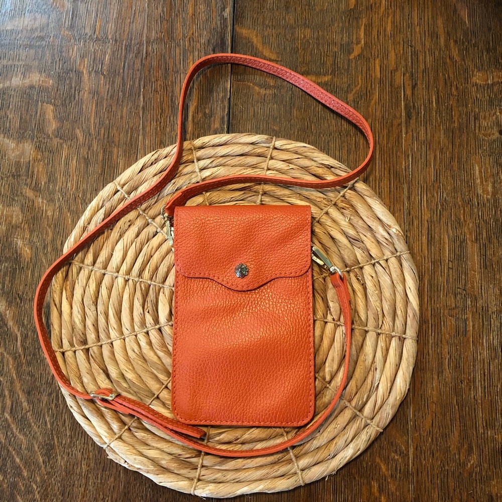 Isadora leather crossbody.
